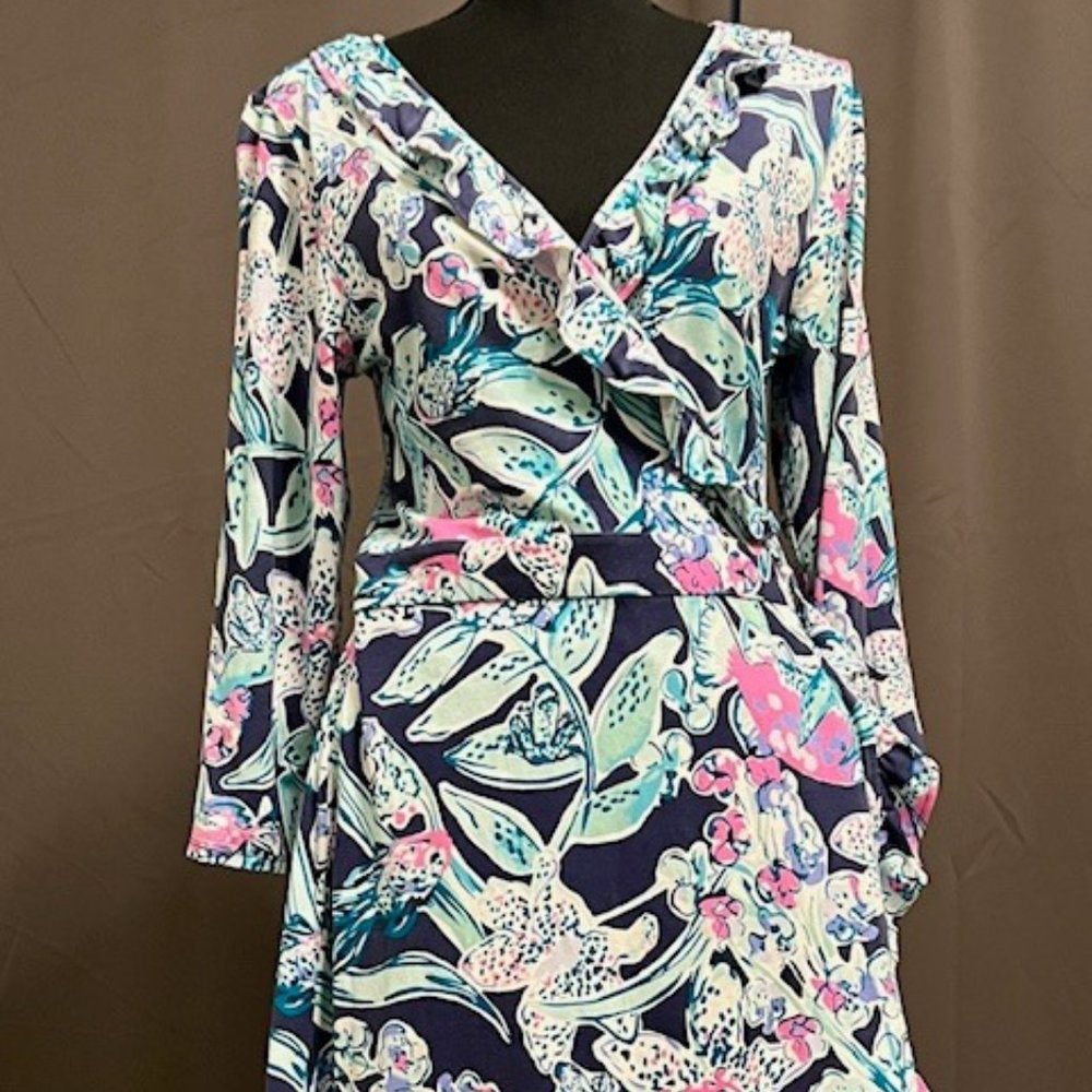 Lilly Pulitzer Jessalynne Romper - Sway This Way – Size Large